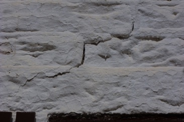 Crack in exterior wall